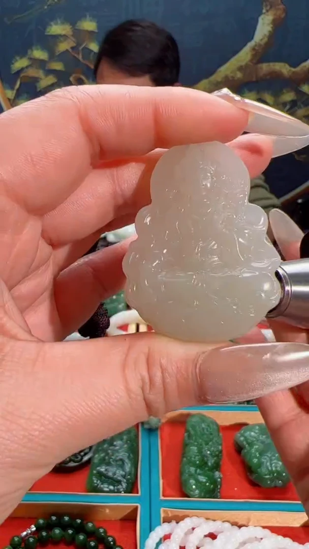 【闪购商品】和田玉吊坠未镶嵌1