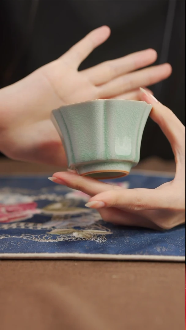 【闪购商品】【蓝冰六方杯】【12西泠礼盒】