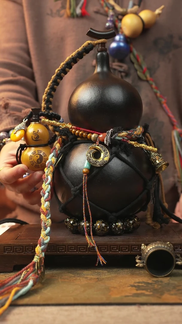 186大漆一物一拍记葫堂出品【不带手串】