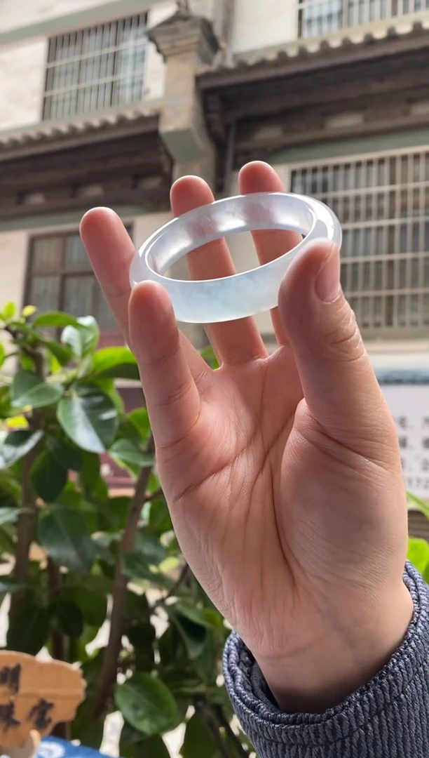 未镶嵌手镯翡翠53圈