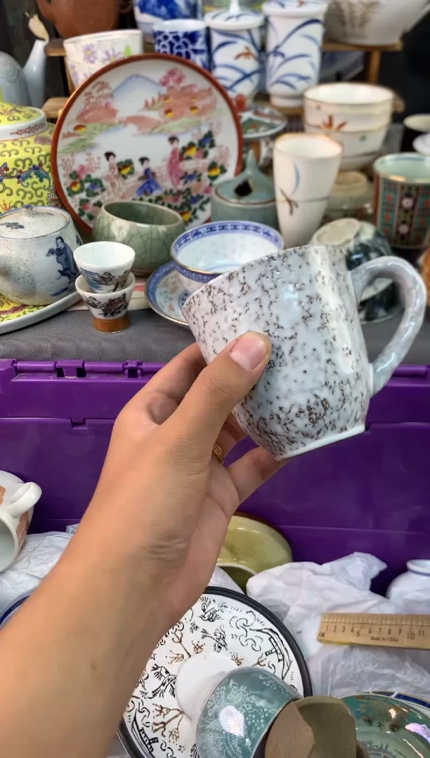 瓷片茶盏陶瓷陶片