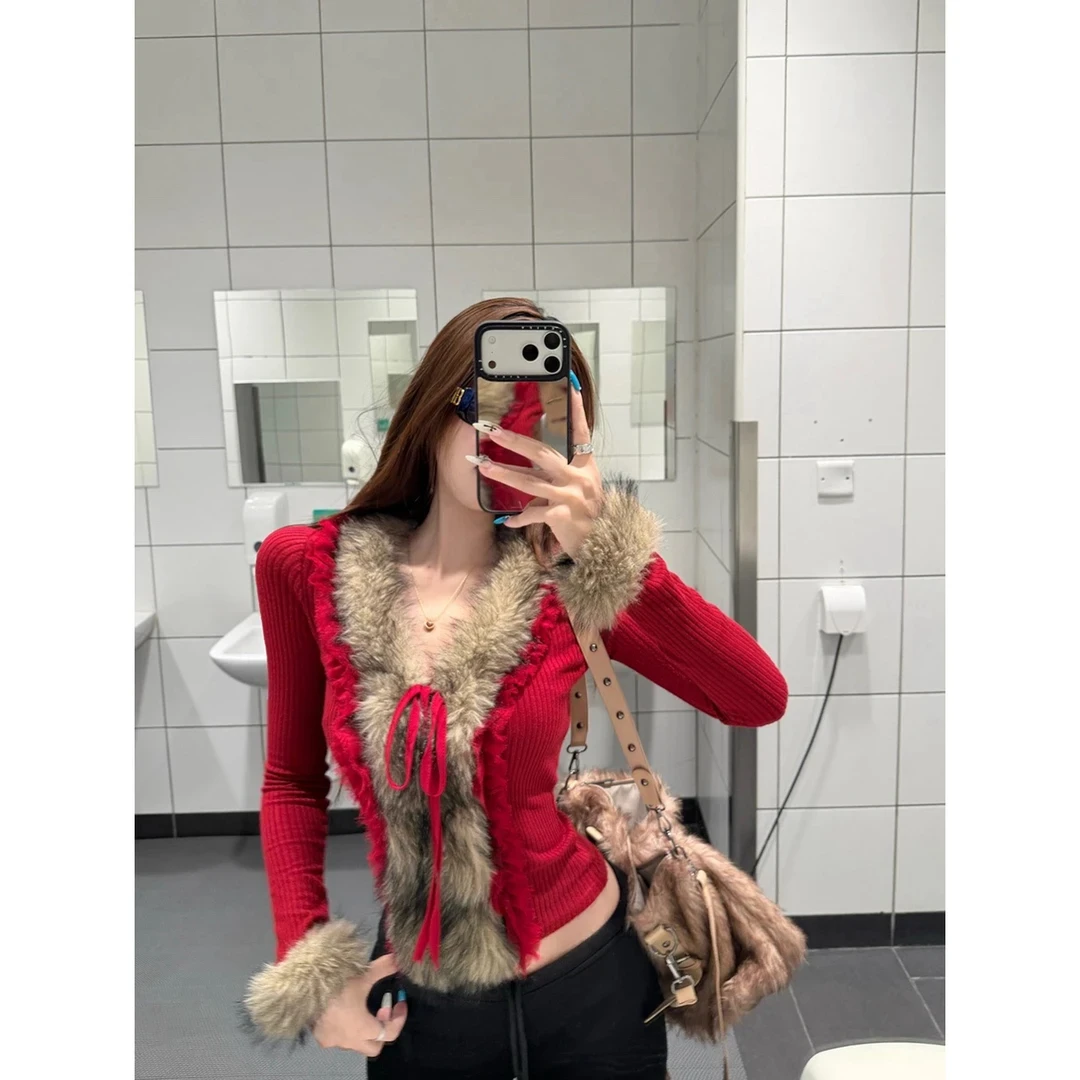 【名门盛宴】法式氛围感纯欲风性感温柔修身打底上衣女秋冬长袖T