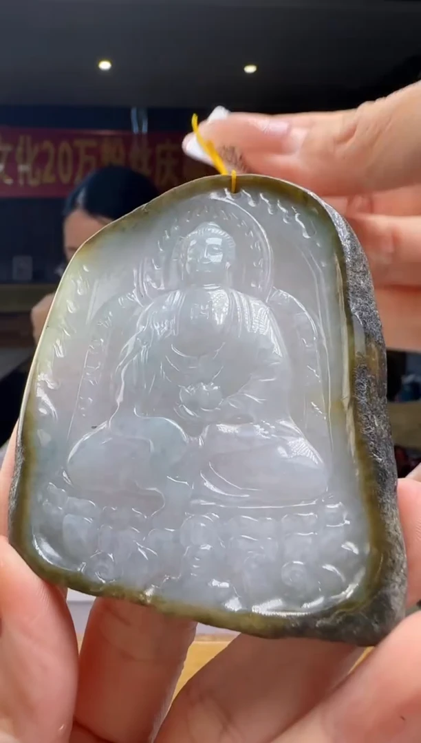 翡翠未镶嵌颈饰YJ@@960Q3J18658