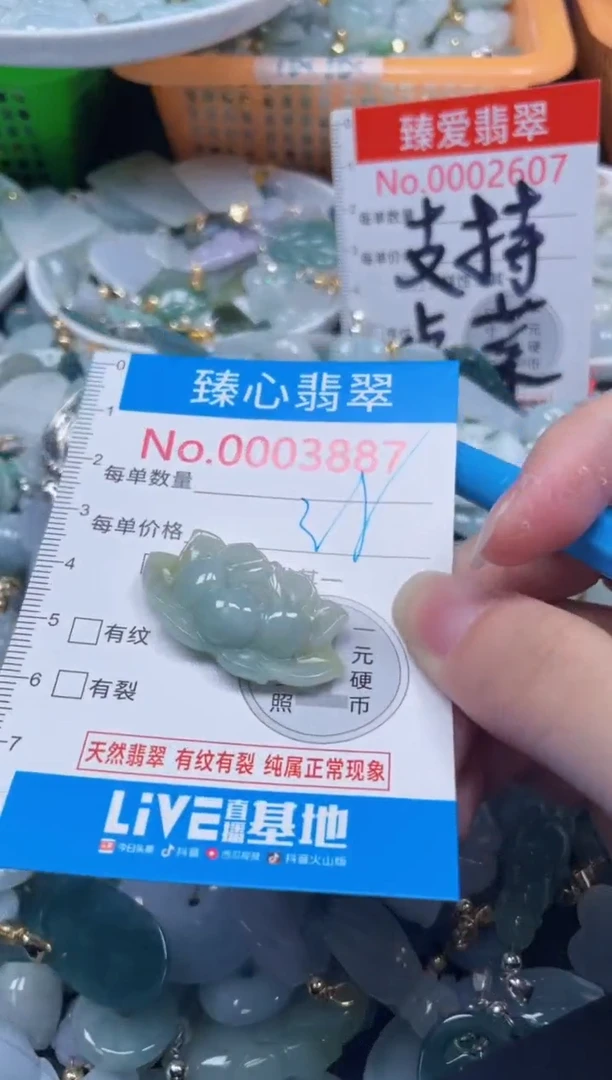颈饰未镶嵌翡翠3887
