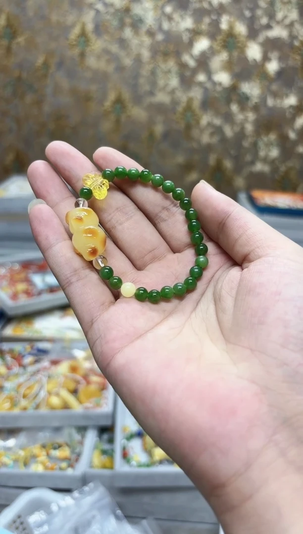 手链琥珀未镶嵌【多样性发一】