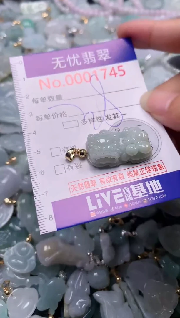 吊坠(不含链)未镶嵌翡翠1745