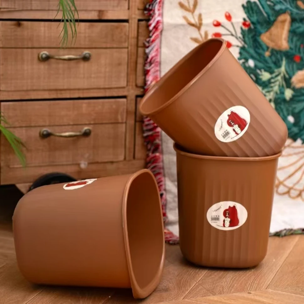 【拍一发三】卡皮巴拉卡通家用高颜值加厚垃圾桶-23*22*24