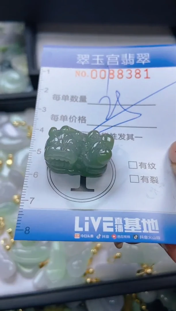 【闪购商品】翡翠颈饰未镶嵌闪购0088381