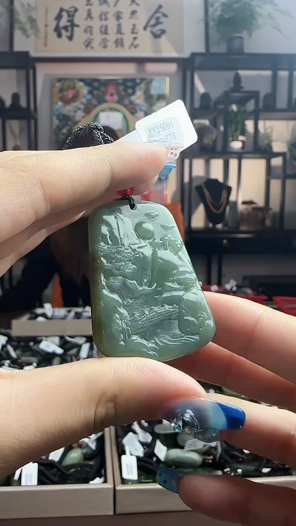 颈饰未镶嵌和田玉1776