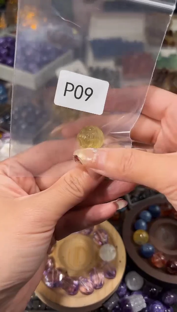 【闪购商品】水晶手串未镶嵌P03黄水晶凤九卡18