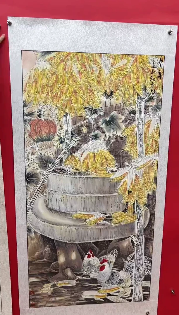 国画娄渊波国画作品-18