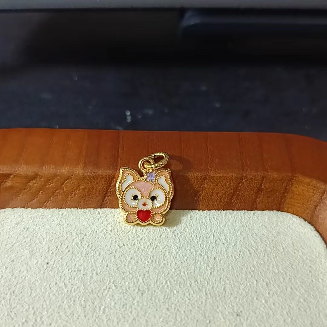足金999 珐琅彩玲娜贝尔