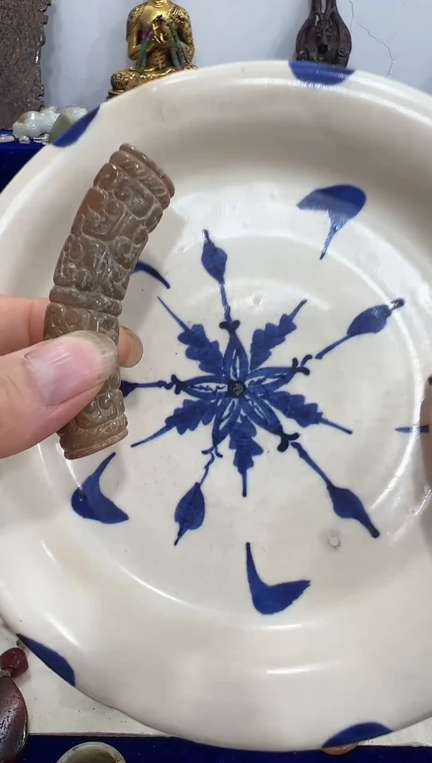 瓷片手工，手绘，陶瓷