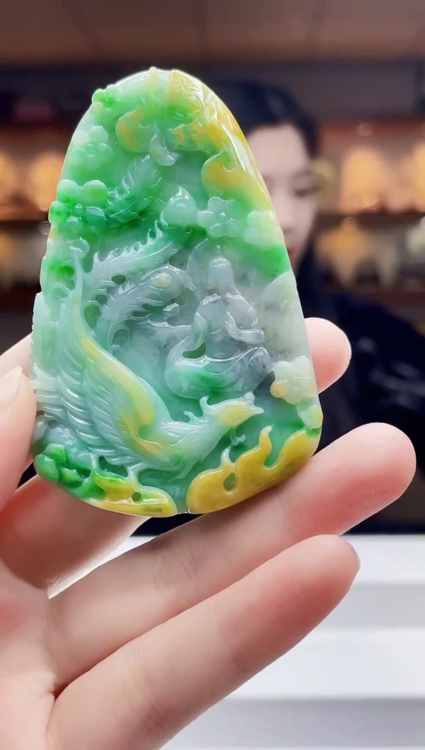 未镶嵌定制翡翠吊坠144