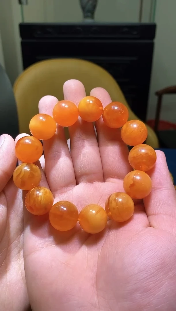 【闪购商品】蜜蜡手链未镶嵌17+多样性发一件092