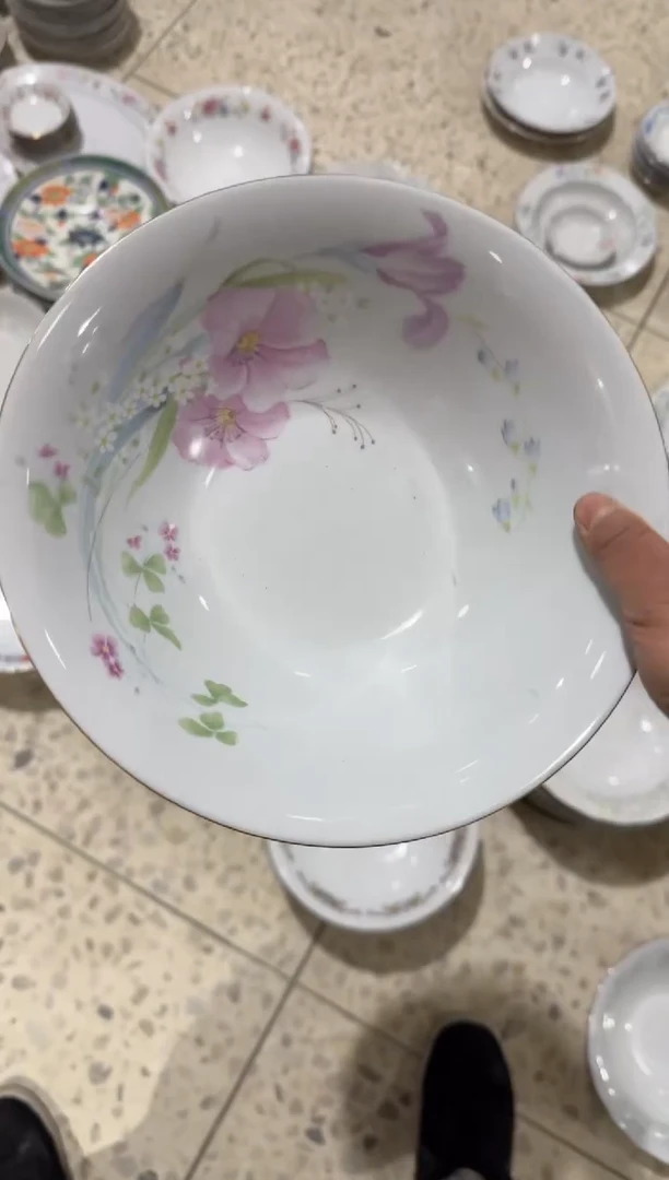 【闪购商品】摆件碗盘杯22厘米微瑕介意勿拍