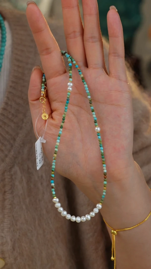 【闪购商品】绿松石项链合金项链