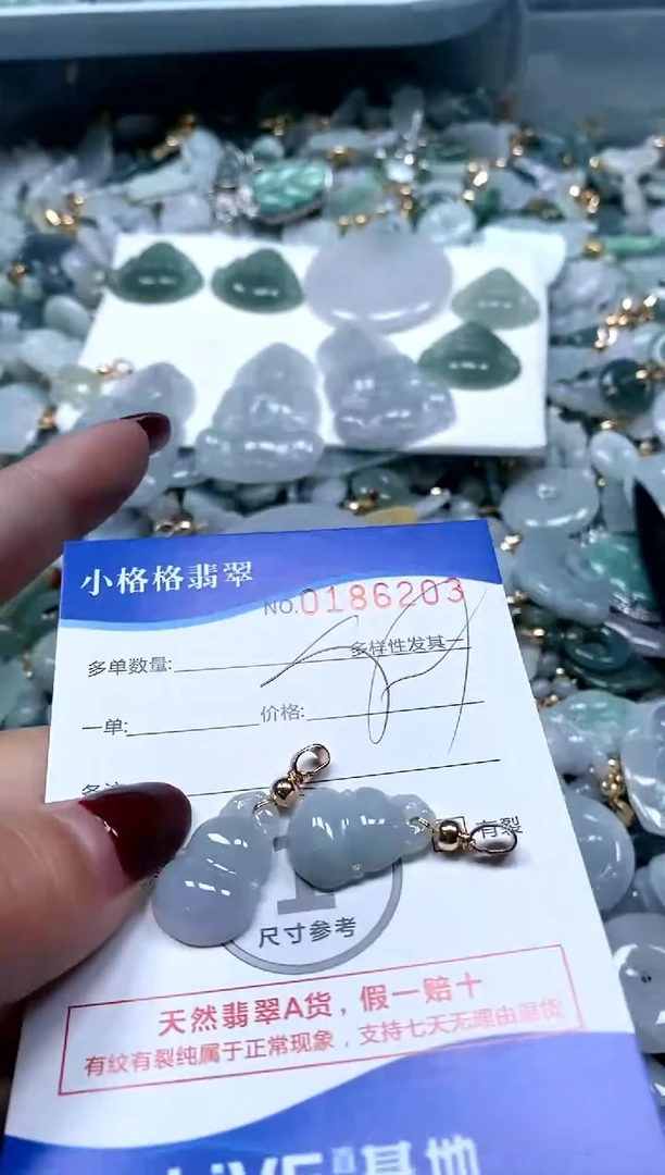 【闪购商品】翡翠颈饰未镶嵌闪购商品0186203