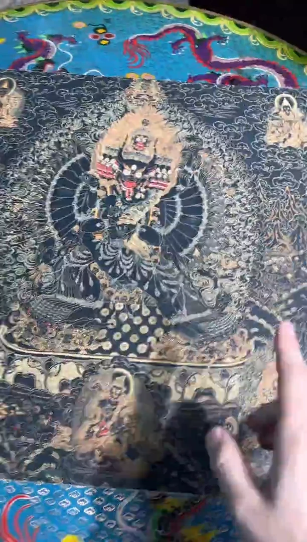 卷轴画天天的唐卡tk160