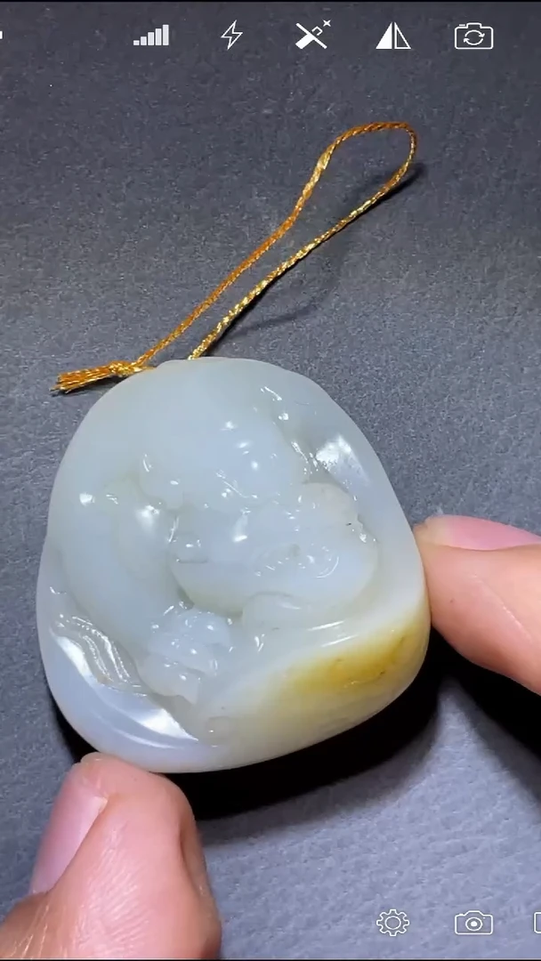 未镶嵌和田玉把件PP 貔貅