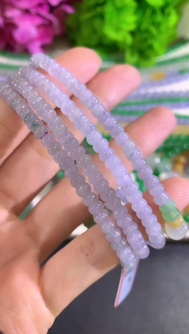 未镶嵌手链翡翠w1多样性一件发货紫货有色差
