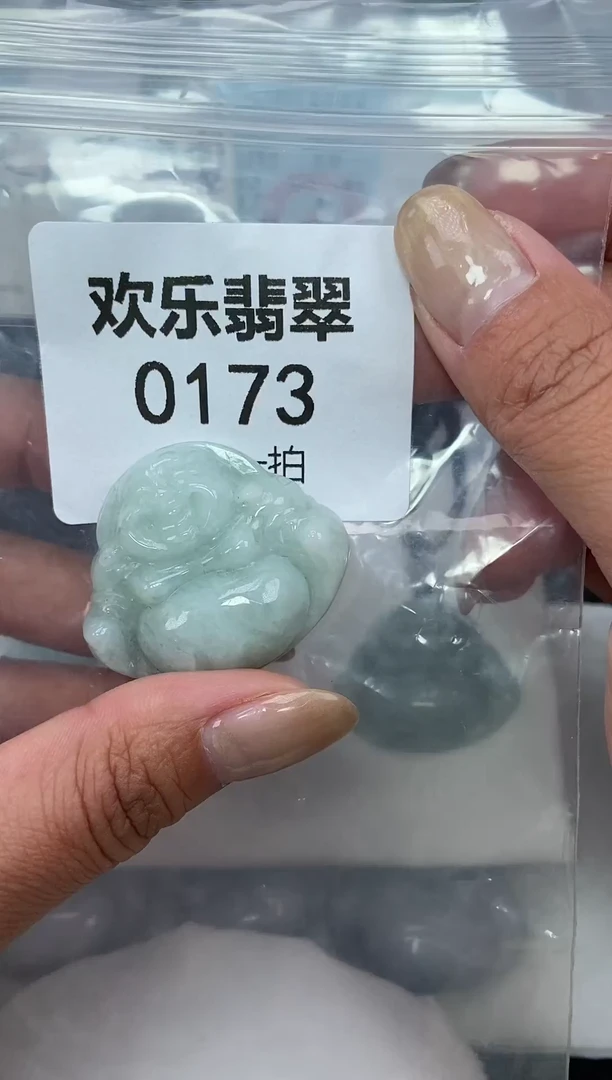 颈饰未镶嵌翡翠缅甸天然翡翠0173