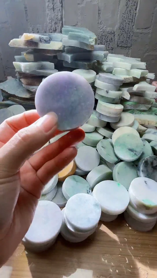 裸石翡翠天然翡翠A货余 南 492