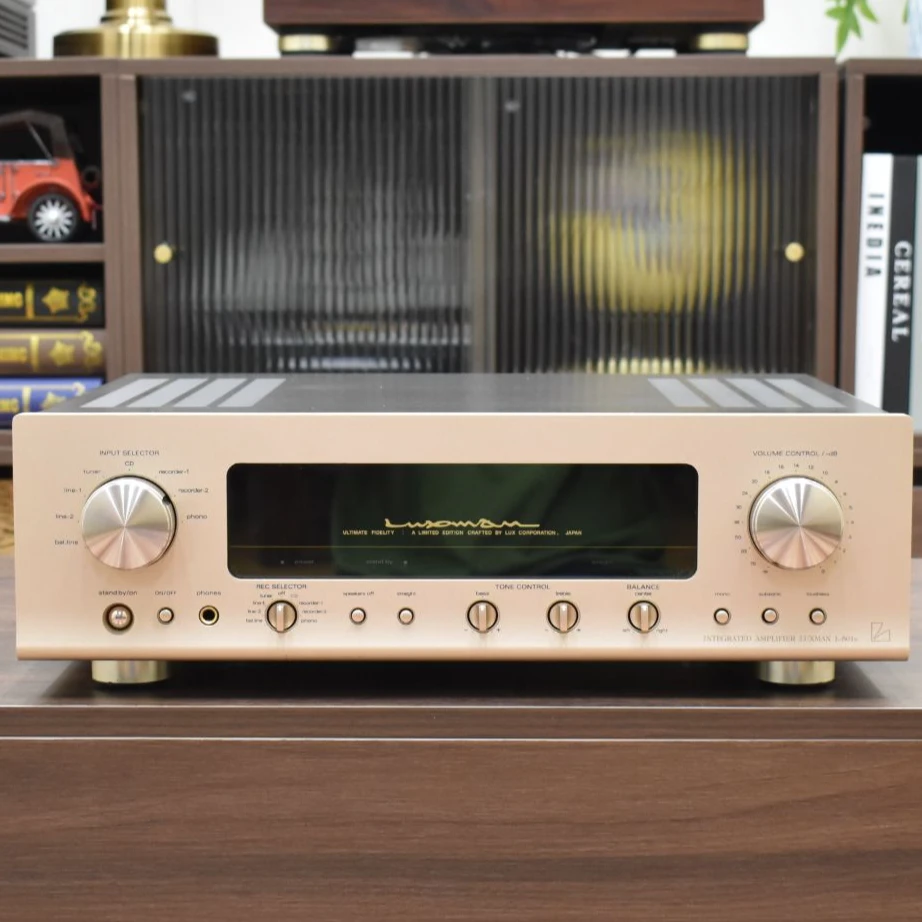 日本LUXMAN/力任 L-501s 二手进口发烧合并功放机 纯功放