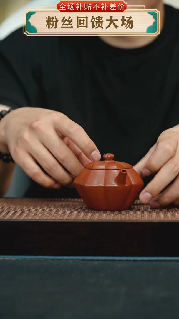 茶壶紫砂111 筋纹合欢