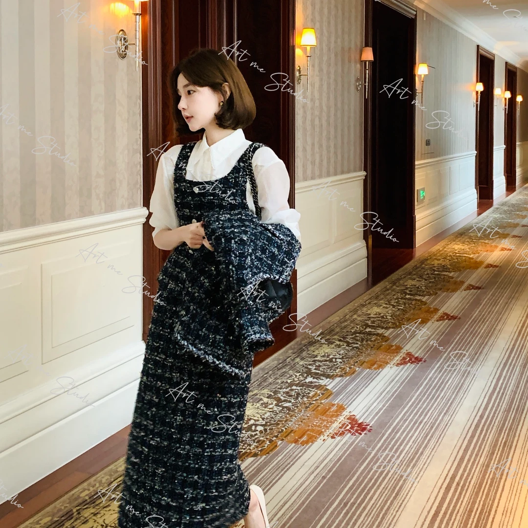 【ART ME】流光逐梦羊毛混纺定制款清冷姐感千金小香w2078l1a