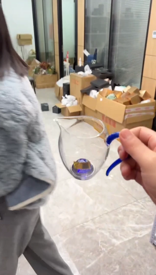 【闪购商品】茶盏@@禾器斑斓系列 怡然 宝蓝金