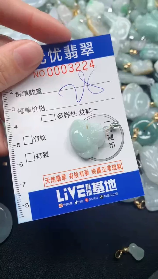 颈饰未镶嵌翡翠3224