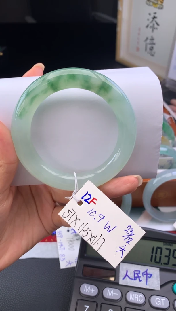 未镶嵌手镯翡翠夏***晨假一赔三   手镯