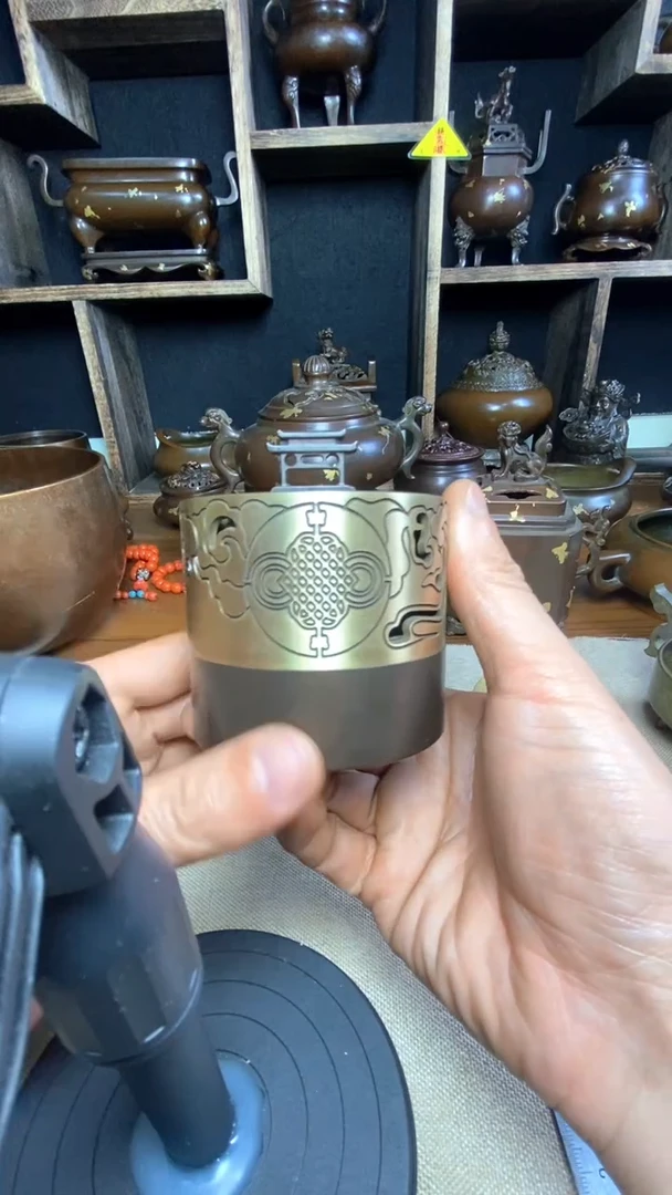 【闪购商品】苏工 普工精品铜 摆件熏香炉/摆件