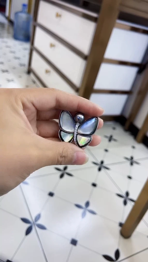 【闪购商品】海水珍珠胸针未镶嵌胸针