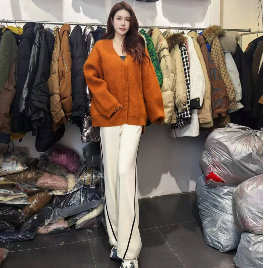 秋冬毛衣开衫女款