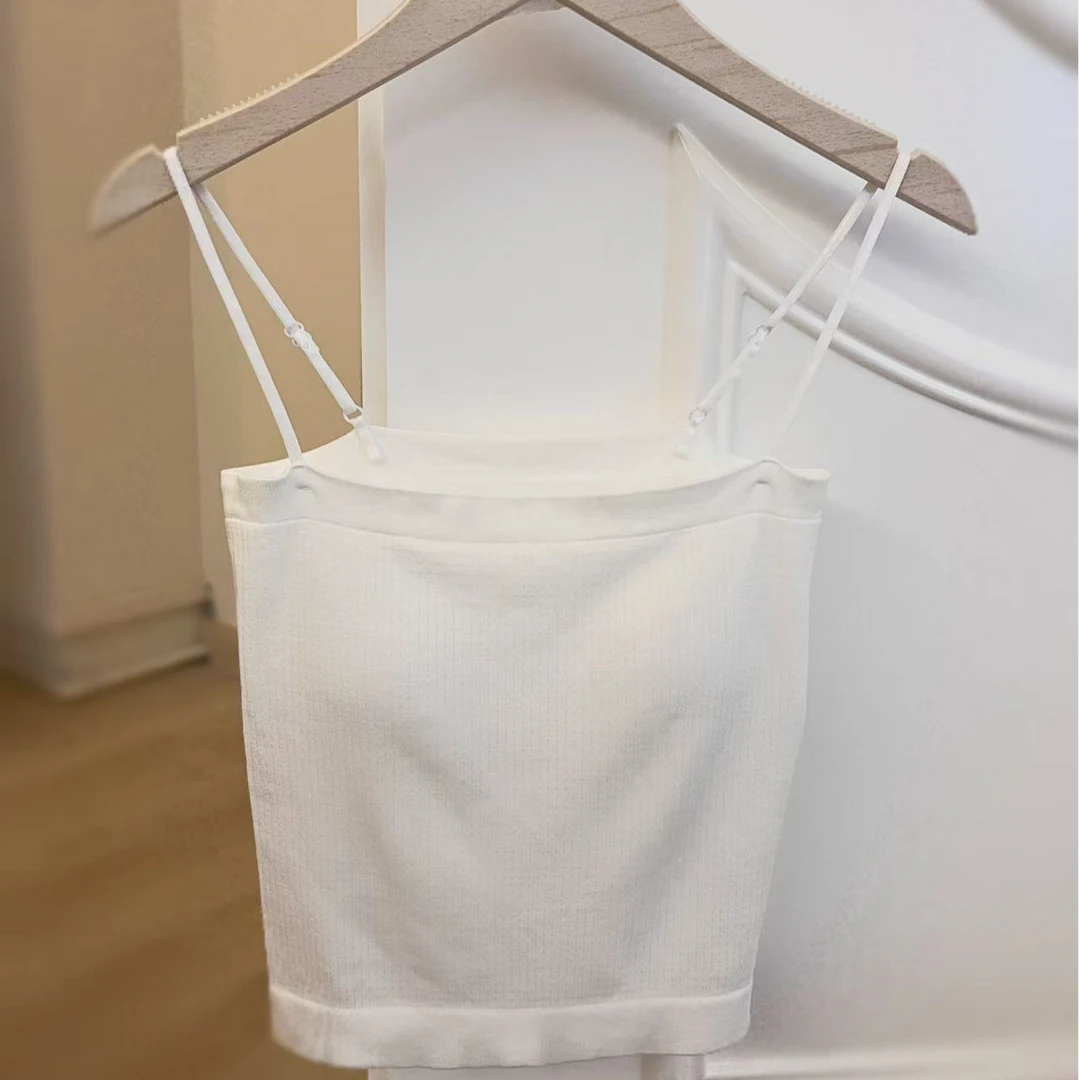 Chicen♥云朵美背 夏季百搭时尚修身通勤设计感吊带