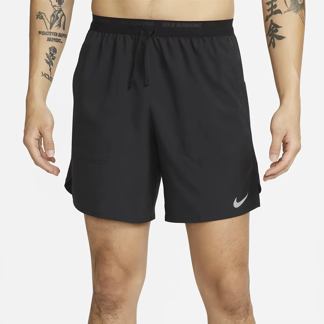 耐克/NIKE男子黑色夏季速干运动健身训练跑步短裤 DM4742010