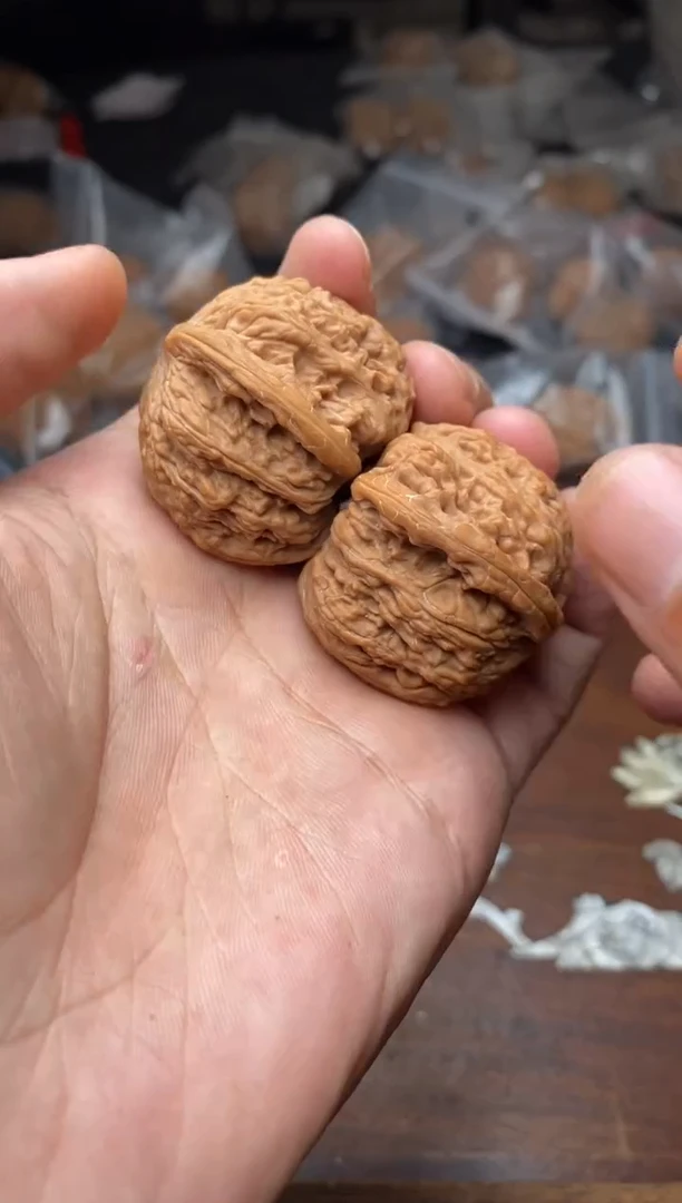 【闪购商品】文玩核桃把件A132号38尺密纹