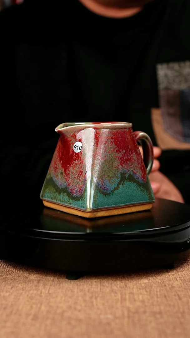 【闪购商品】910#省工一级品原矿钧瓷炉钧釉公道杯