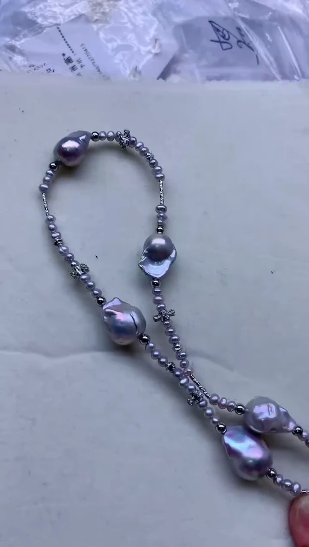 【闪购商品】淡水珍珠项链未镶嵌淡水珍珠项链