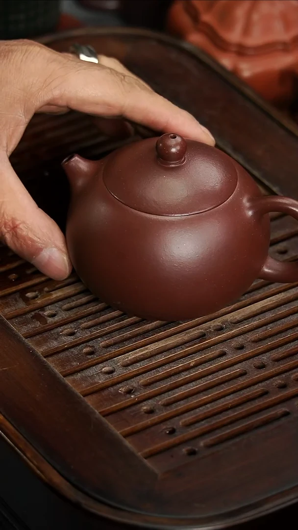 茶壶紫砂宜兴紫砂紫泥西施200毫升