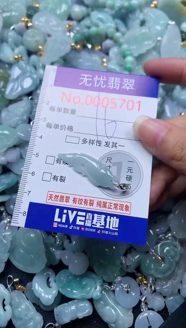 颈饰未镶嵌翡翠5701