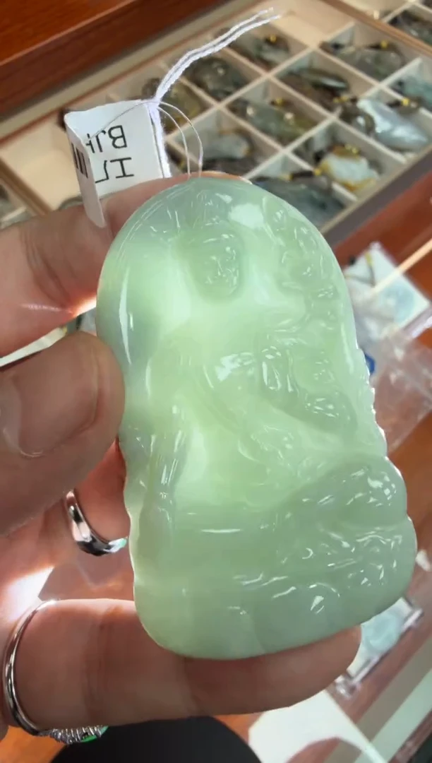 未镶嵌挂件翡翠A货翡翠多样性孤品