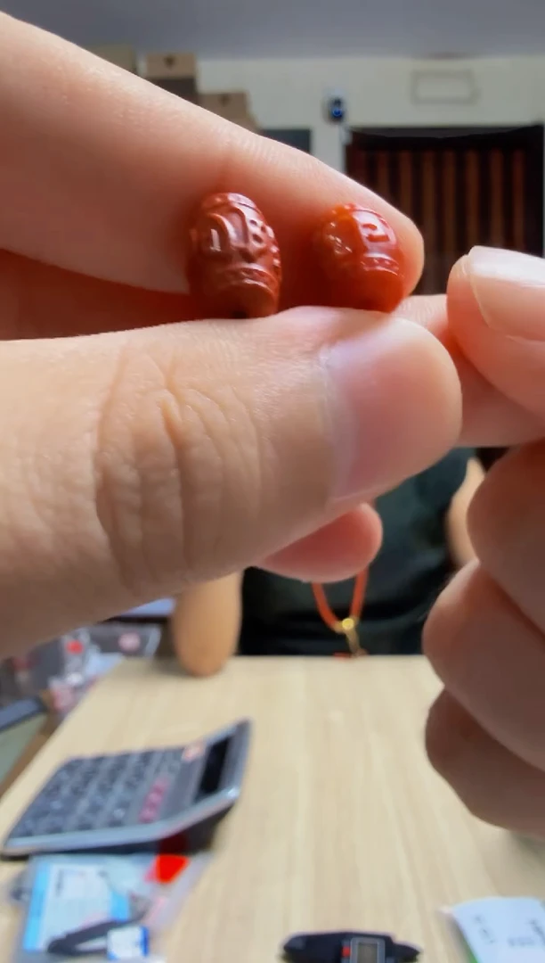 南红玛瑙未镶嵌挂件62250803-17