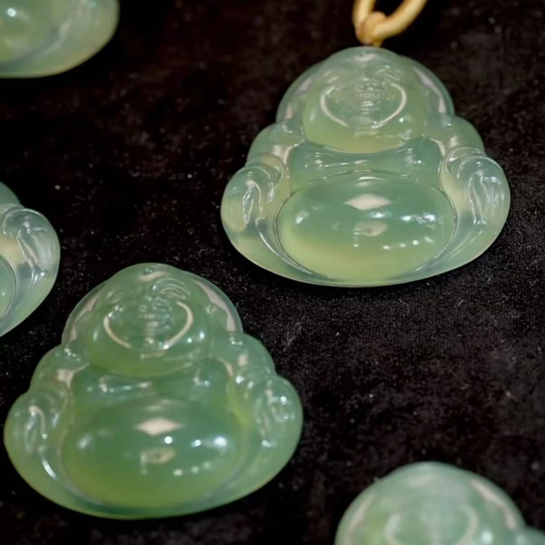 【逍遥】岫玉大佛公吊坠*TBW/03/多样性发/1件