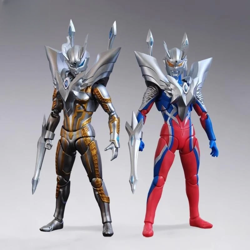 亚刻逐日装甲闪耀赛罗超可动奥特曼手办玩具布莱泽迪迦特利迦SHF