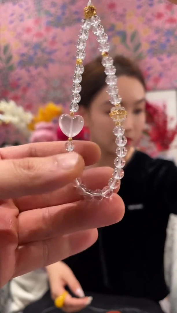 【闪购商品】水晶手机链未镶嵌水晶手机链