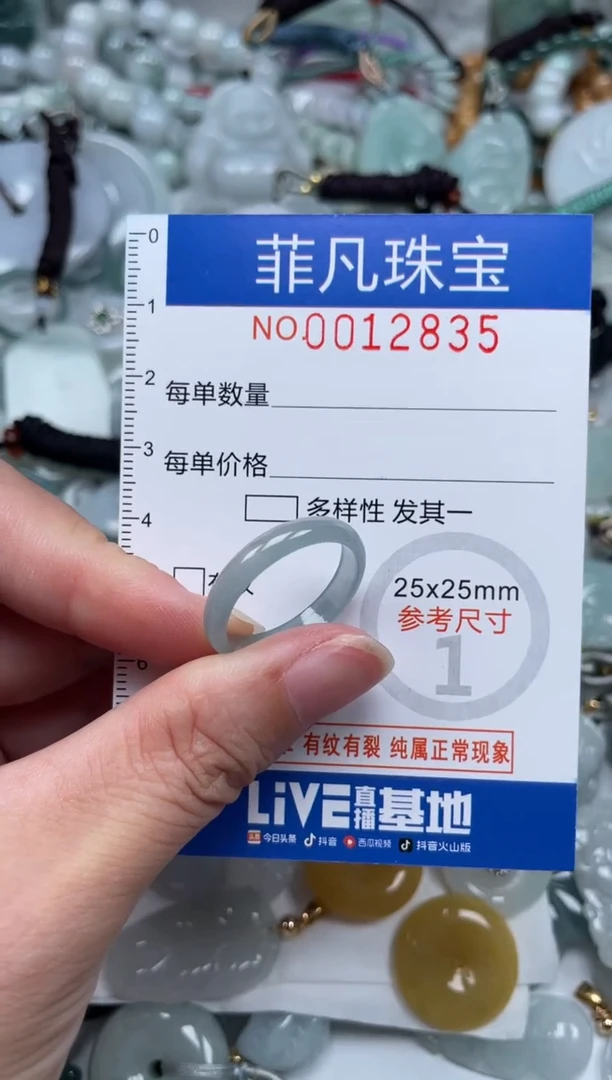 颈饰未镶嵌翡翠12835