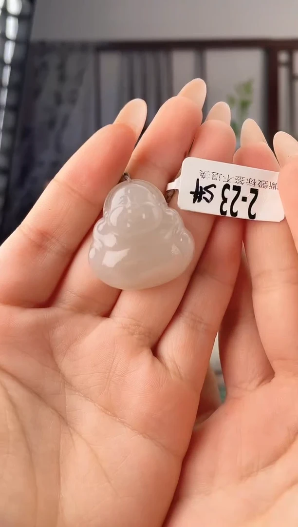 颈饰未镶嵌和田玉30佛公 23